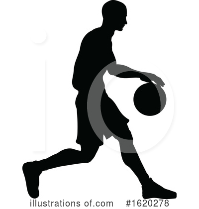 Basketball Player Clipart #1620278 by AtStockIllustration