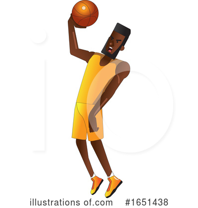 Royalty-Free (RF) Basketball Clipart Illustration by Morphart Creations - Stock Sample #1651438
