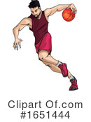 Basketball Clipart #1651444 by Morphart Creations