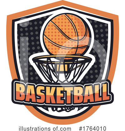 Royalty-Free (RF) Basketball Clipart Illustration by Vector Tradition SM - Stock Sample #1764010