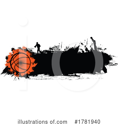 Royalty-Free (RF) Basketball Clipart Illustration by Vector Tradition SM - Stock Sample #1781940