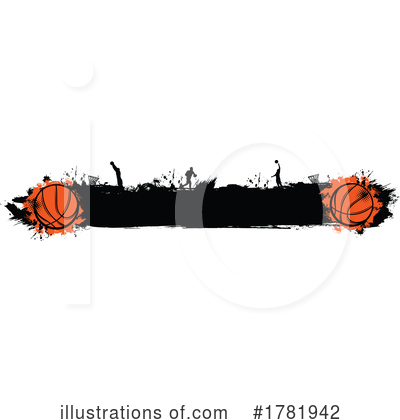 Royalty-Free (RF) Basketball Clipart Illustration by Vector Tradition SM - Stock Sample #1781942