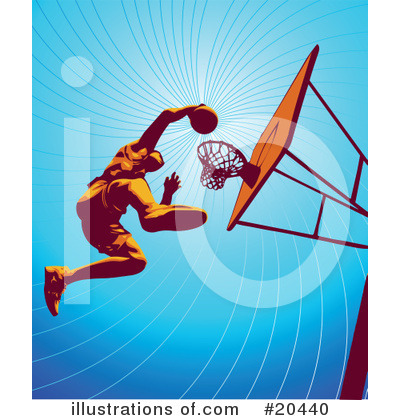 Royalty-Free (RF) Basketball Clipart Illustration by Tonis Pan - Stock Sample #20440