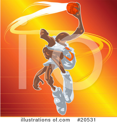 Royalty-Free (RF) Basketball Clipart Illustration by Tonis Pan - Stock Sample #20531
