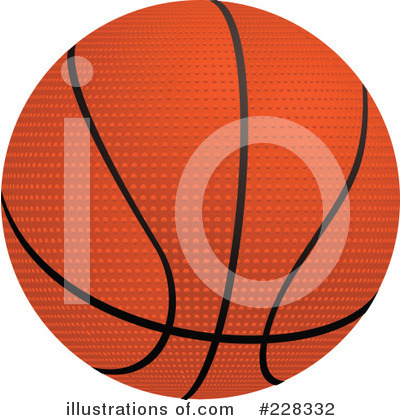 Royalty-Free (RF) Basketball Clipart Illustration by elaineitalia - Stock Sample #228332