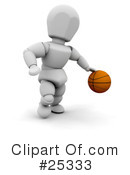 Basketball Clipart #25333 by KJ Pargeter