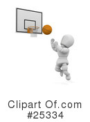 Basketball Clipart #25334 by KJ Pargeter