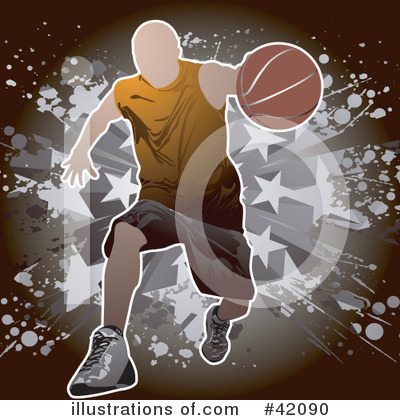 Royalty-Free (RF) Basketball Clipart Illustration by L2studio - Stock Sample #42090