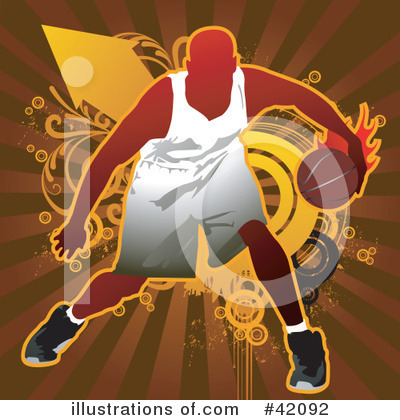 Royalty-Free (RF) Basketball Clipart Illustration by L2studio - Stock Sample #42092