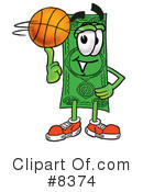 Basketball Clipart #8374 by Mascot Junction