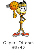 Basketball Clipart #8746 by Mascot Junction