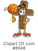 Basketball Clipart #8948 by Mascot Junction