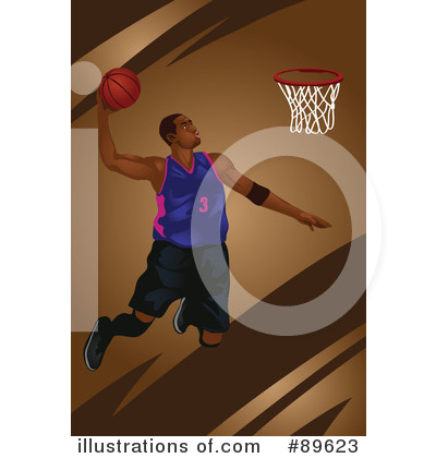 Royalty-Free (RF) Basketball Clipart Illustration by mayawizard101 - Stock Sample #89623