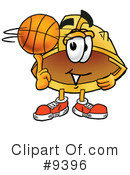 Basketball Clipart #9396 by Mascot Junction