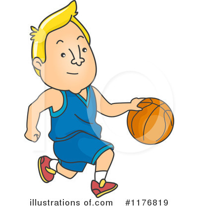 Royalty-Free (RF) Basketball Player Clipart Illustration by BNP Design Studio - Stock Sample #1176819