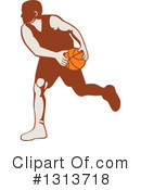 Basketball Player Clipart #1313718 by patrimonio