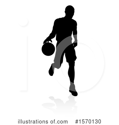 Basketball Player Clipart #1570130 by AtStockIllustration