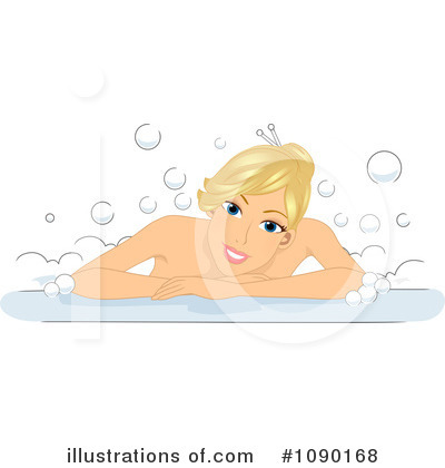 Blond Woman Clipart #1090168 by BNP Design Studio