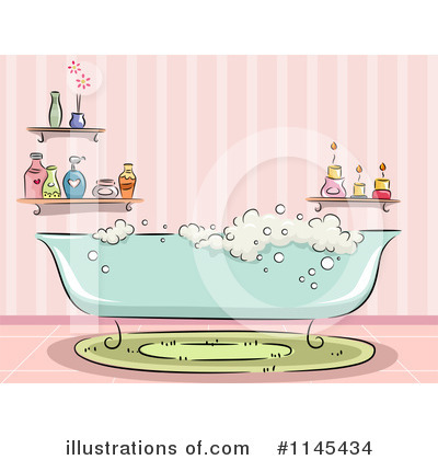 Bathtub Clipart #1145434 by BNP Design Studio