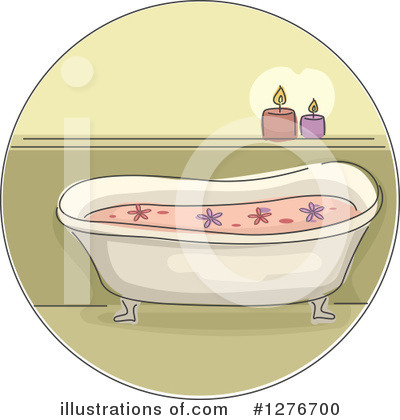 Tub Clipart #1276700 by BNP Design Studio