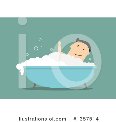 Bath Tub Clipart #1357514 by Vector Tradition SM