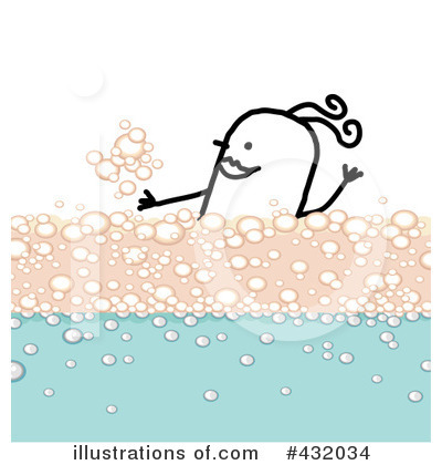 Royalty-Free (RF) Bath Clipart Illustration by NL shop - Stock Sample #432034