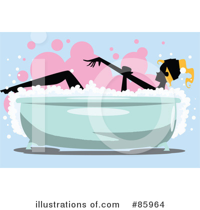 Royalty-Free (RF) Bath Clipart Illustration by mayawizard101 - Stock Sample #85964