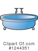 Bath Tub Clipart #1244351 by Lal Perera
