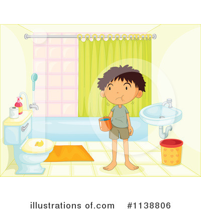 Restroom Clipart #1140255 - Illustration by Graphics RF