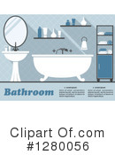 Bathroom Clipart #1280056 by Vector Tradition SM