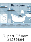 Bathroom Clipart #1289864 by Vector Tradition SM