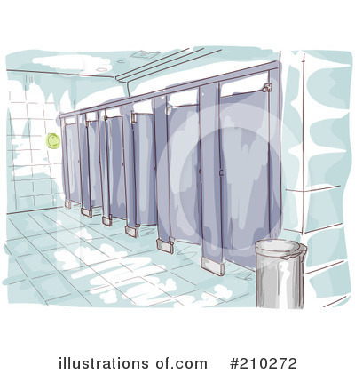 Royalty-Free (RF) Bathroom Clipart Illustration by BNP Design Studio - Stock Sample #210272