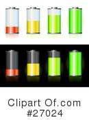 Batteries Clipart #27024 by beboy
