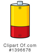 Battery Character Clipart #1396678 by Hit Toon