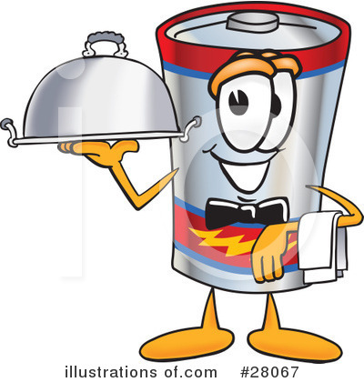 Battery Character Clipart #28067 by Toons4Biz