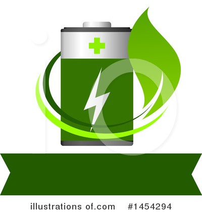 Royalty-Free (RF) Battery Clipart Illustration by Vector Tradition SM - Stock Sample #1454294