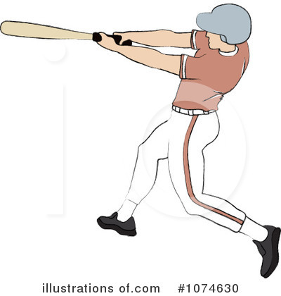 Batting Clipart #1074630 by Pams Clipart