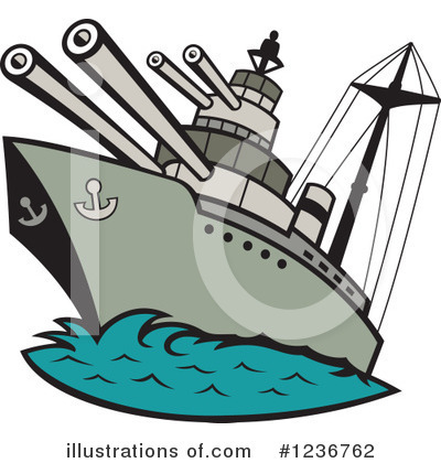 Battleship Clipart #1236762 by patrimonio