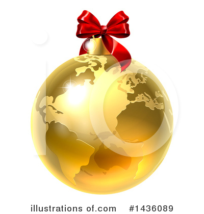Christmas Bulb Clipart #1436089 by AtStockIllustration