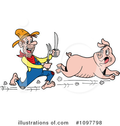 Hillbilly Clipart #1097798 by LaffToon