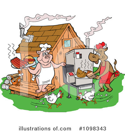 Shack Clipart #1098343 by LaffToon