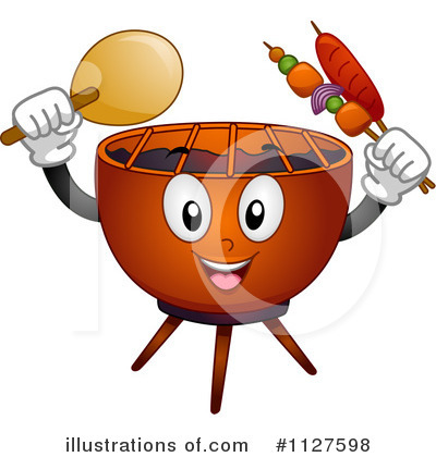 Barbeque Clipart #1127598 by BNP Design Studio