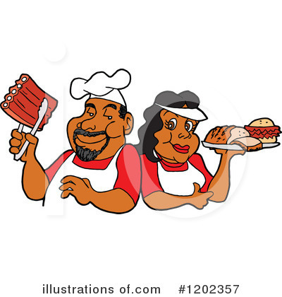 Barbecue Clipart #1202357 by LaffToon