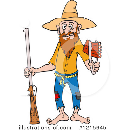 Hillbilly Clipart #1215645 by LaffToon