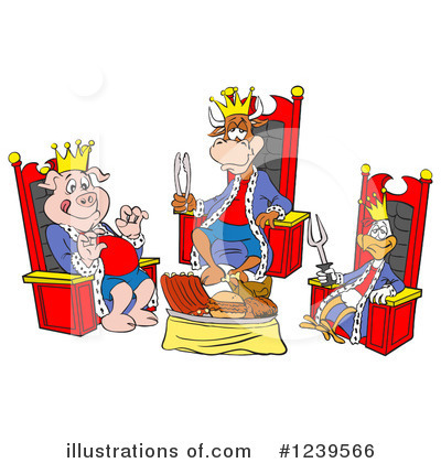 Throne Clipart #1239566 by LaffToon