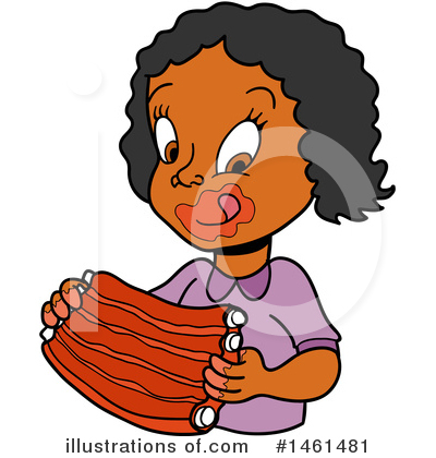 Royalty-Free (RF) Bbq Clipart Illustration by LaffToon - Stock Sample #1461481
