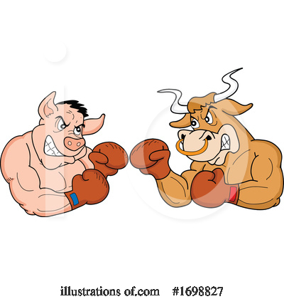 Boxers Clipart #1698827 by LaffToon