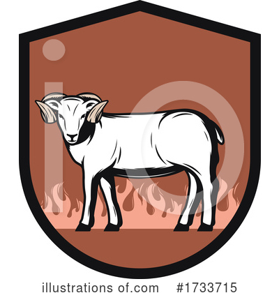 Mutton Clipart #1733715 by Vector Tradition SM