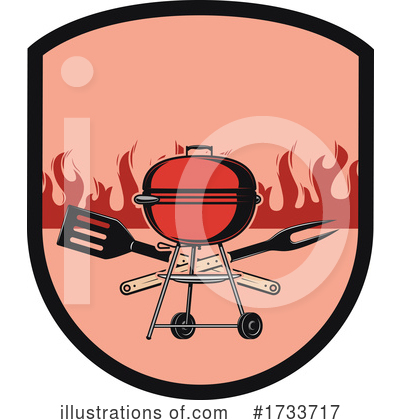 Royalty-Free (RF) Bbq Clipart Illustration by Vector Tradition SM - Stock Sample #1733717