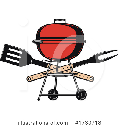 Royalty-Free (RF) Bbq Clipart Illustration by Vector Tradition SM - Stock Sample #1733718